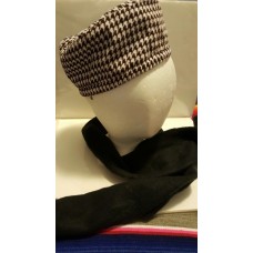 Mujer&apos;s Houndstooth Pattern Beanie Beret Hat  eb-19544418
